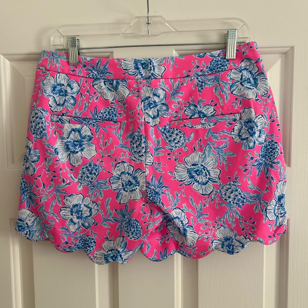 Lilly Pulitzer Buttercup Shorts Roxie Pink Wave N Sea - Picture 4 of 7